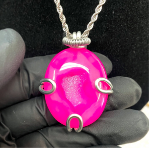 Pink Agate 💎 18inches